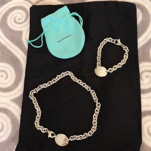 Authentic Tiffany Bracelet and Necklace